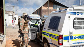 ‘Boer Lives Matter’: South African farmers storm court where two men held over murder of white farm worker