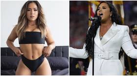 'Bada** boss lady': MMA starlet Loureda backed by pop queen Lovato after critics claim she's 'just an Instagram model' (PHOTOS)