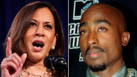 Trump campaign leaves debate ticket for long-deceased TUPAC, mocking Kamala Harris for saying he’s the best rapper ‘alive’