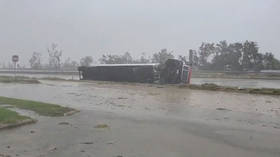 Nearly 500,000 power outages reported across Texas & Louisiana as Hurricane Delta pummels gulf coast with 80mph gusts