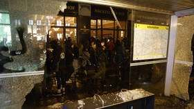 Broken windows & torched cars: Protesters rampage in Berlin after eviction of ‘anarcha-queer-feminist’ squat (PHOTOS, VIDEO)