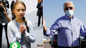 FOREIGN MEDDLING? Greta Thunberg urges US voters to support Joe Biden, not the Green Party candidate