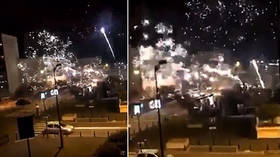 WATCH fireworks set off in Paris suburb amid ‘violent attack’ targeting police station