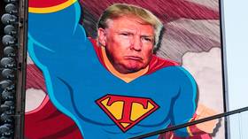 Is it a bird? Is it a plane? It’s Twitter melting down over the idea of Trump ripping shirt to reveal Superman costume underneath
