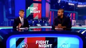 ‘Still in shock, but howling’: Boxing fans in disbelief as WHITE broadcaster asked about 'Black History Month' ahead of David Haye