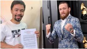 'Big things coming': Manny Pacquiao signs with Conor McGregor management company as showdown between pair edges closer to reality