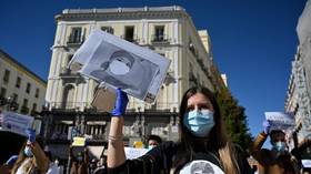 Spanish nurses protest in Madrid, demanding end to workplace ‘abuses’ amid coronavirus pandemic (VIDEO)