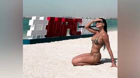 Fight Island delight: Octagon girl Camila Oliveira treats fans to behind-the-scenes peek at UFC's Abu Dhabi base (PHOTOS)
