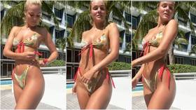 Russian ex-Wimbledon junior champ Sofya Zhuk wows fans with bikini video as they call for her to return to tennis