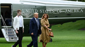 Melania Trump reveals son Barron tested positive for Covid-19 but had ‘no symptoms’