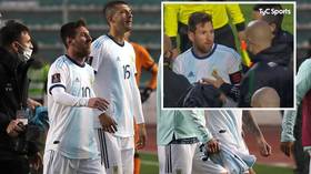 Bolivia physio ‘receives insults and threats’ after furious row with Messi following Argentina victory