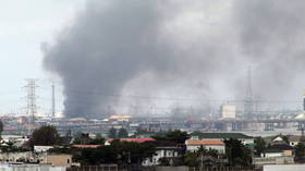 Mob torches TV station in Lagos as anti-police protests rage throughout Nigeria (VIDEOS)