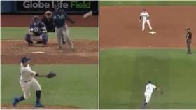 WATCH: LA Dodgers pitcher shows INCREDIBLE reflexes in double play as they beat Tampa Bay Rays in Game 1 of World Series