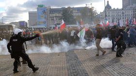 Anti-lockdown and pro-choice protesters descend on Warsaw, traffic blockade & women’s strike planned next (PHOTOS)