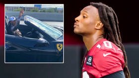 'You're a piece of TRASH': NFL star DeAndre Hopkins DENIES risking lives while INSULTING Donald Trump supporters from FERRARI