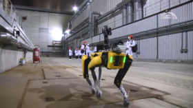 Well he's unlikely to be bothered by radioactivity! Scientists test robotic dog set to monitor Chernobyl radiation levels (VIDEO)