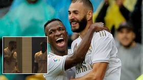 Real Madrid pair Benzema and Vinicius 'clear the air' after footage shows Frenchman 'telling teammates not to pass to Brazilian'
