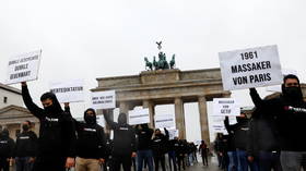 WATCH: Muslims in Berlin hold protests against Macron’s anti-Islamist crackdown, chant ‘Allahu akbar’