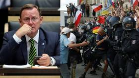 Anti-lockdown protesters are becoming ‘TERRORISTS,’ claims head of German state of Thuringia