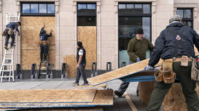 Trouble ahead? Stores boarded up across US over fears of widespread looting and riots around election (PHOTOS)