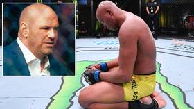 'I made a BIG mistake': Dana White regretful as 45-year-old Anderson Silva KNOCKED OUT in final UFC fight (VIDEO)