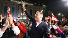 Georgian ruling party wins Sunday's election as opposition struggles to unite for promised Saakashvili-inspired street protests