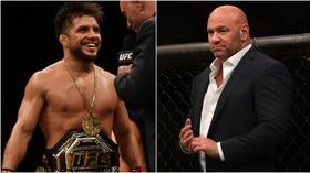'Wipe your tears from the election': Henry Cejudo attempts to console Trump-loving UFC chief Dana White by making comeback offer