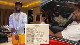 The Money Man: Floyd Mayweather flaunts HUGE betting win after big-money NFL wager