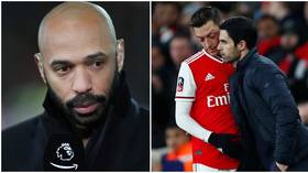 Arsenal legend Henry urges Arteta to act over £350K-a-week outcast Ozil