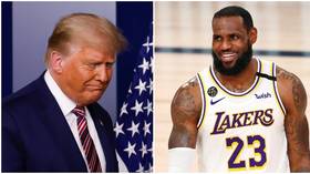 'You're fired': Gleeful LeBron James among those to gloat as Biden declares victory over Trump