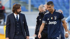 Juventus sweating on Cristiano Ronaldo fitness as Portugal superstar picks up ankle injury in Lazio draw