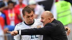 ‘We didn’t dismiss him’: Russia boss Stanislav Cherchesov says Artem Dzyuba was dropped to RECOVER from masturbation scandal