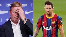 End of an era? With Lionel Messi's continued issues on and off the pitch, could Ronald Koeman hasten 'Leo's' Barcelona exit?