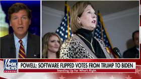 Doubling down: Tucker claims other Trump legal team members yet to see evidence on rigged election software from Sidney Powell