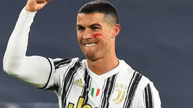 ‘I love this feeling’: Ronaldo earns win as Juventus stars daub faces in anti-violence move – before Juve insist he is NOT leaving