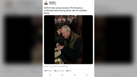 ‘You’re such a D**K’: New Jersey Governor Murphy confronted by protesters as he dines with family at restaurant (VIDEO)