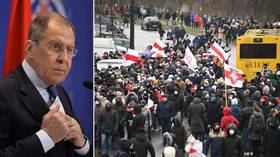 Russian FM Lavrov blasts West for ‘attempts to interfere’ in Belarus & warns of 'dirty methods' related to 'color revolutions'