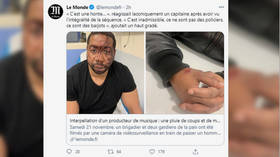 Macron reportedly ‘very shocked’ by video of French police beating up black man during arrest, officers suspended amid outrage