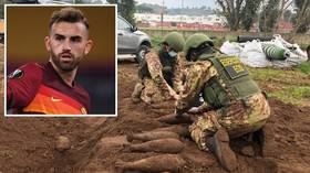 'Well, this doesn't happen every day': AS Roma call in the BOMB SQUAD as unexploded World War II BOMBS found at training ground