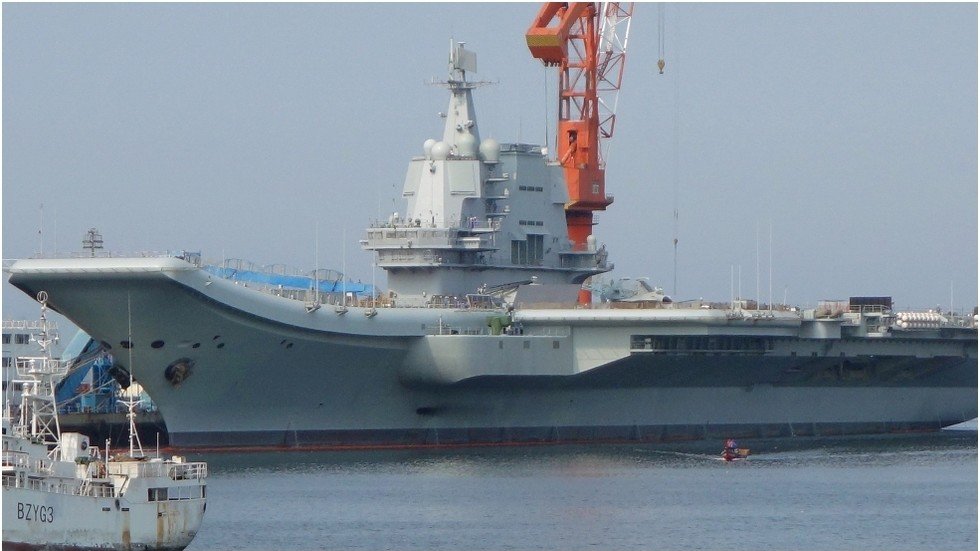 China sends aircraft carrier through Taiwan Strait just day after ...