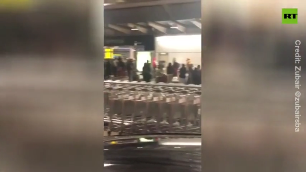 WATCH: London Heathrow descends into chaos as hundreds stranded due to ...