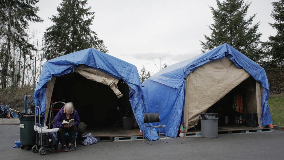 ‘Blood On Their Hands’: Covid-struck Homeless Occupy Washington Hotel ...