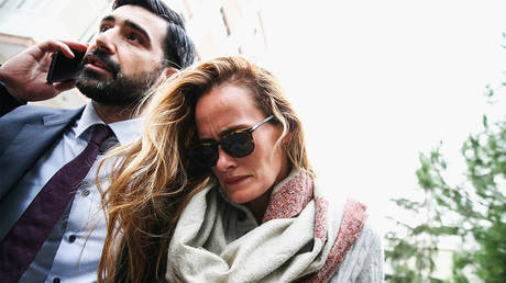 FILE PHOTO: Emma Hedvig Christina Winberg, wife of former British military intelligence officer James Gustaf Edward Le Mesurier on November 13, 2019 in Istanbul, Turkey © Getty Images / Elif Ozturk/Anadolu Agency
