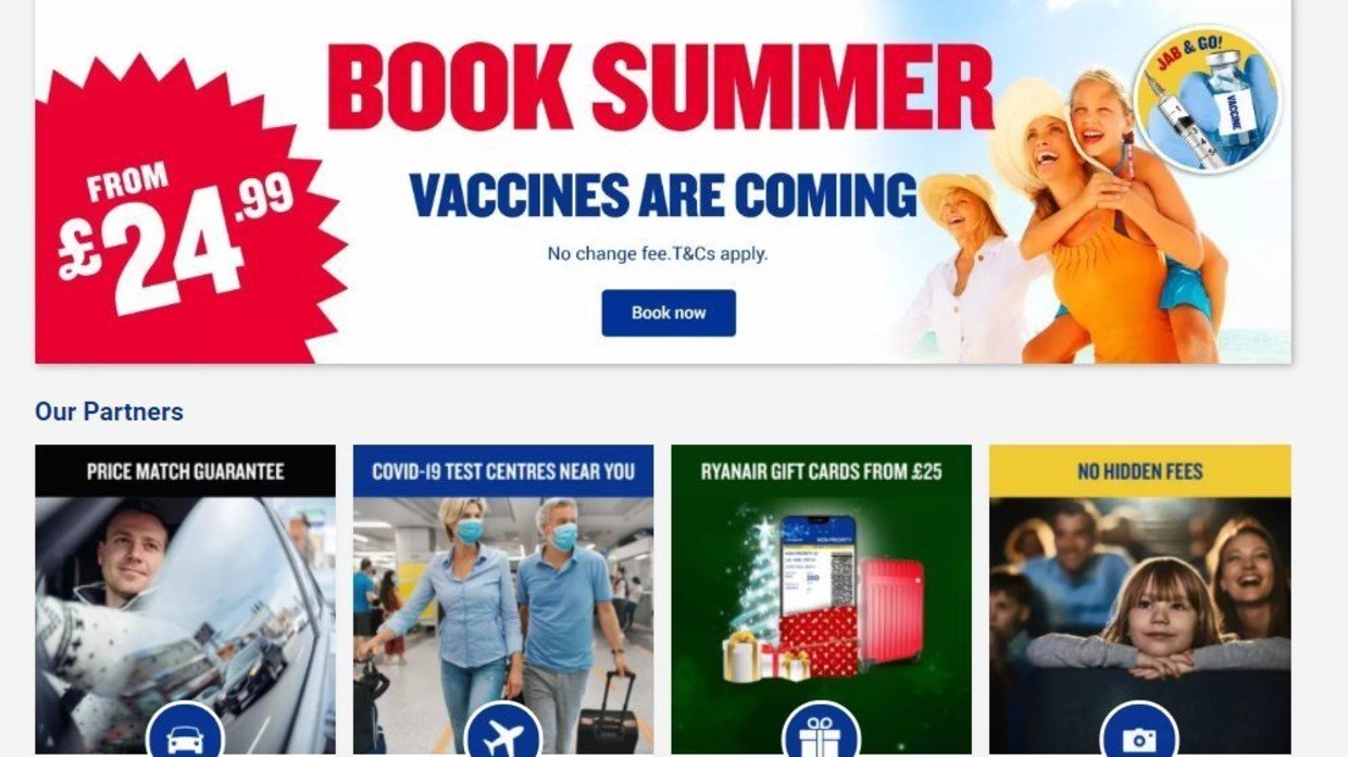 The Future Of Covid-Era Budget Air Travel? Ryanair Promotes 'Jab & Go'  Summer Flights — Rt World News