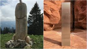 Phallic statue in Bavarian mountains vanishes… just like mysterious Utah monolith