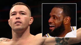 ‘I’d make him eat the canvas’: UFC’s Covington vows to knock out Trump critic LeBron in a fight as he slams ‘privileged’ NBA stars