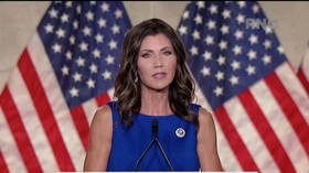 Blue-check Twitter brands Kristi Noem a ‘cyborg’ for not locking down South Dakota following her 98yo grandma’s death