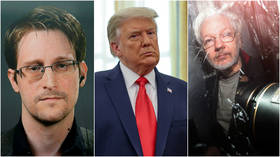 'You alone can SAVE HIS LIFE': NSA whistleblower Edward Snowden urges Trump to grant clemency to WikiLeaks' Julian Assange