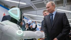 Artificial intelligence for president? I hope not, says Putin, after digital assistant Athena enquires about having his job