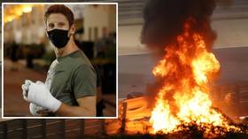 'I'm at peace with myself, and I'm going to die': Formula 1 ace Grosjean admits he ACCEPTED DEATH before his rescue from fireball